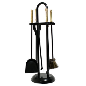 Nero manici in ottone Alt.67 cm